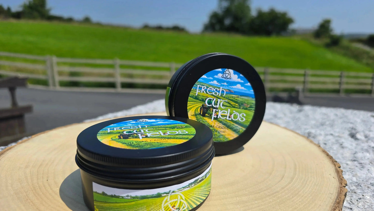 Fresh Cut Fields - Luxury Irish Candle Aureal Aromatics