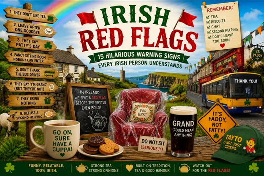 Irish Red Flags: The Warning Signs Every Irish Person Secretly Understands Aureal Aromatics