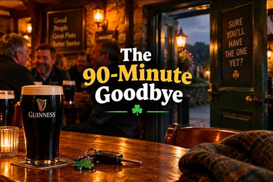 An Irish pub - the long Irish goodbye