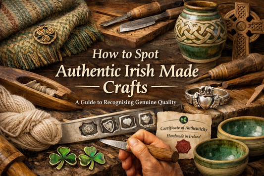 How to spot authentic Irish made crafts: Key hallmark signs explained