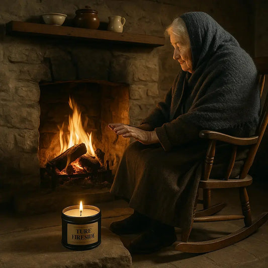 Rekindle Irish Hearthside Memories with the Turf Fireside Candle