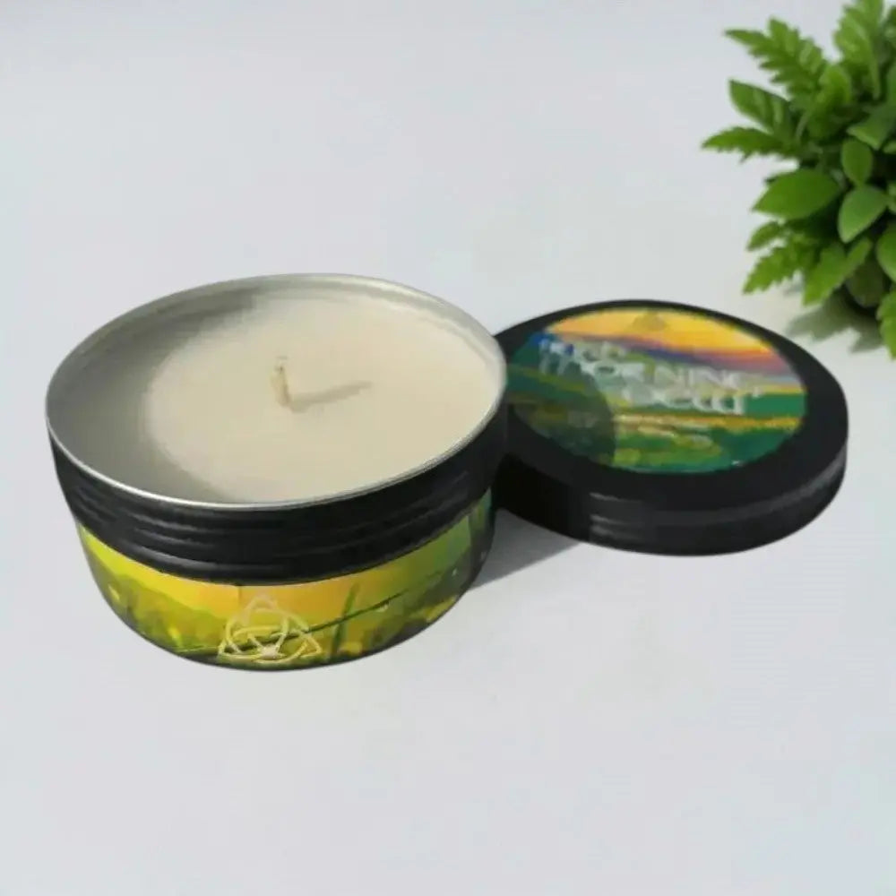 Irish Morning Dew Candle at dawn